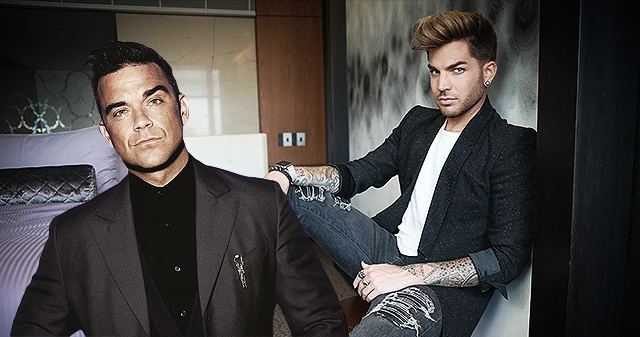 Robbie Williams Szerint Adam Lambert Hihetetlen L Vonz Starity Hu