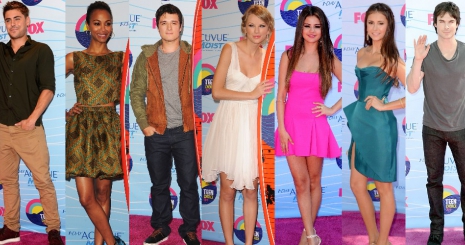 Teen Choice Awards 2012: a nyertesek