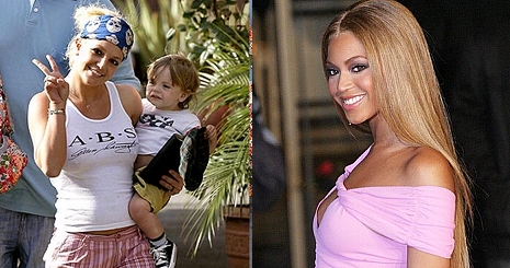 Beyoncé anyai tanácsokat kap Britney-től