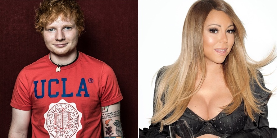 Ed Sheeran kiállt Mariah Carey mellett: „Bárkivel előfordulhat ilyesmi”