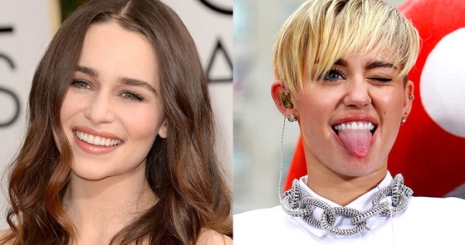 Emilia Clarke kiütötte Miley-t