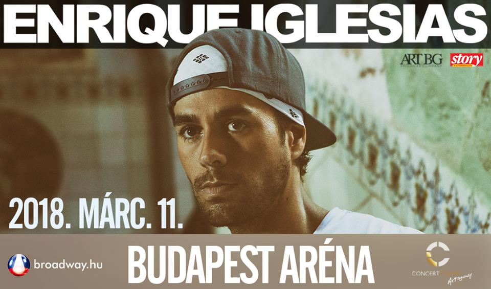 Enrique Iglesias teljesíti a magyarok kívánságát: 2018-ban Budapesten koncertezik! 