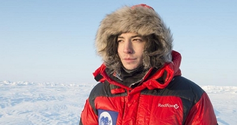 Ezra Miller elért az Északi-sarkra