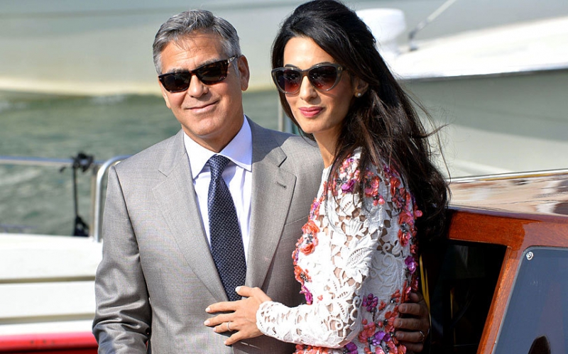 George Clooney feleségül vette szerelmét!