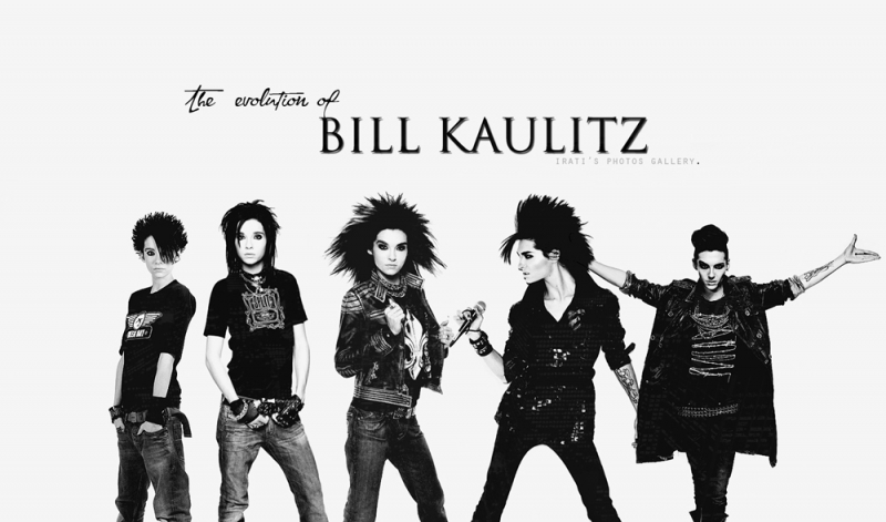 Hírességek stílusevolúciója — Bill Kaulitz