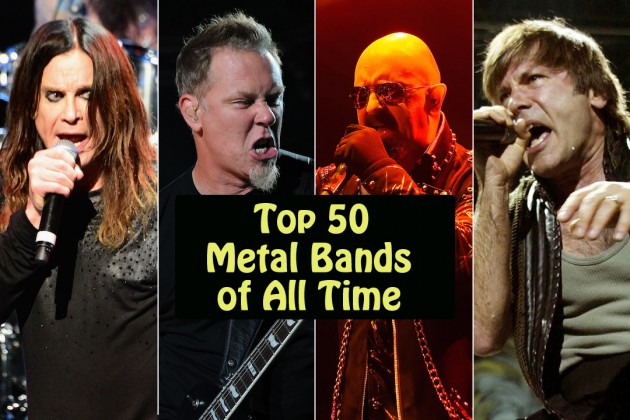 Íme minden idők 50 legjobb metalegyüttese