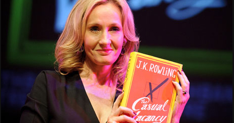 J. K. Rowling új könyve vezeti az eladási listákat