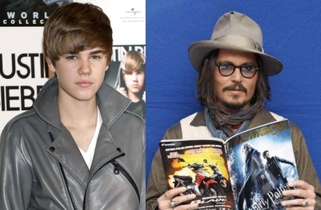 Justin Bieber megzavarta Depp konferenciáját