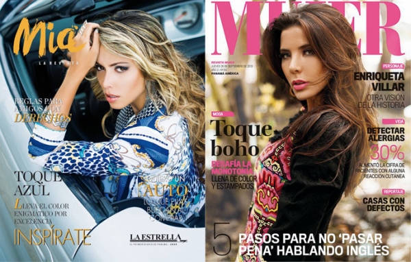 Két panamai szépségkirálynő is címlapra került