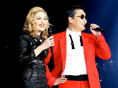 Madonnát is elérte a Gangnam-láz!
