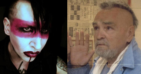 Marilyn Mansonnak üzent a névadója