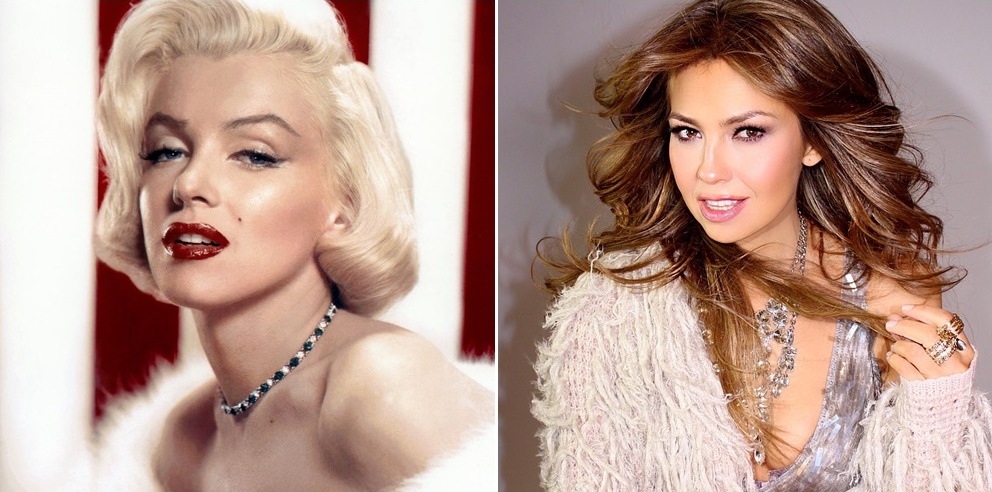 Marilyn Monroe egykori relikviáit kapta ajándékba Thalía