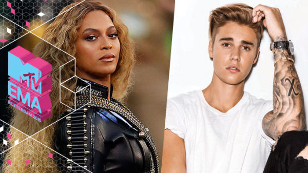 MTV EMA 2016: Beyoncé és Justin Bieber kapta a legtöbb jelölést