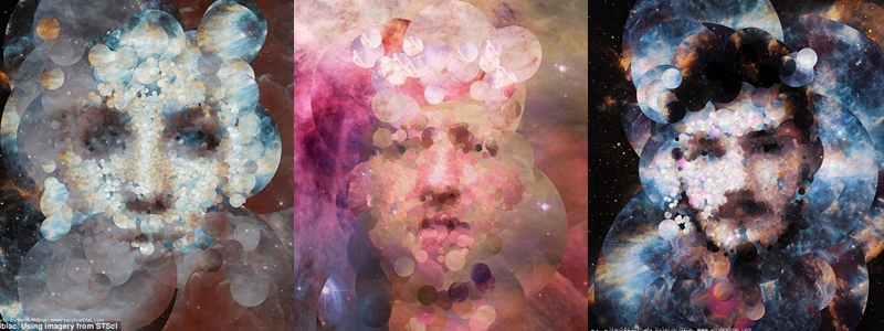 Portrék a Hubble űrteleszkóp képeiből? Lehetséges!