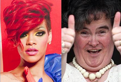 Rihanna és Susan Boyle duettet terveznek