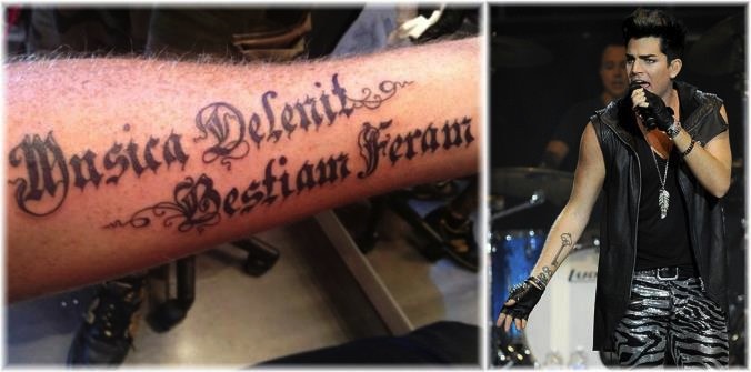Új tetoválást varratott magára Adam Lambert