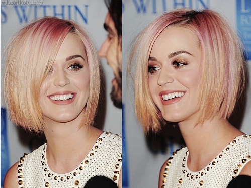 Katy Perry megvált rózsaszín hajától