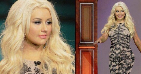 Christina Aguilera nem szégyenlősködött