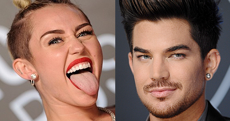 Adam Lambert megvédte Miley Cyrust
