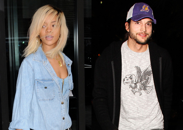 Ashton Kutcher költözne Rihannáért