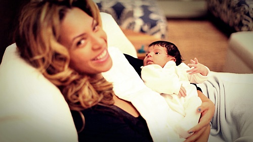 Beyoncé megmutatta kislányát