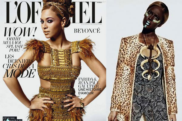 Beyoncé afrikai királynőként pózol