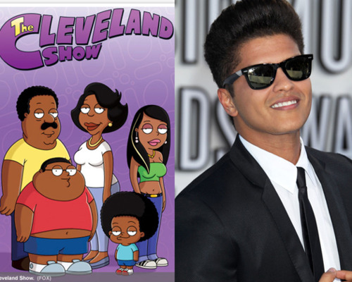 Bruno Mars a The Cleveland Show-ban