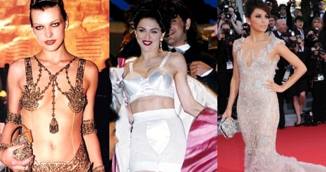 Cannes történelmének legszebb és legrosszabb ruhái