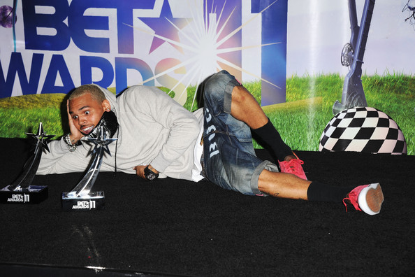 Chris Brown tarolt az idei BET Awardson