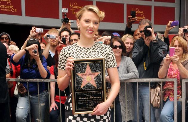 Csillagot kapott Scarlett Johansson