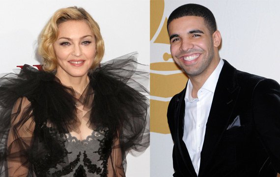 Csókkal lepte meg Drake-et Madonna