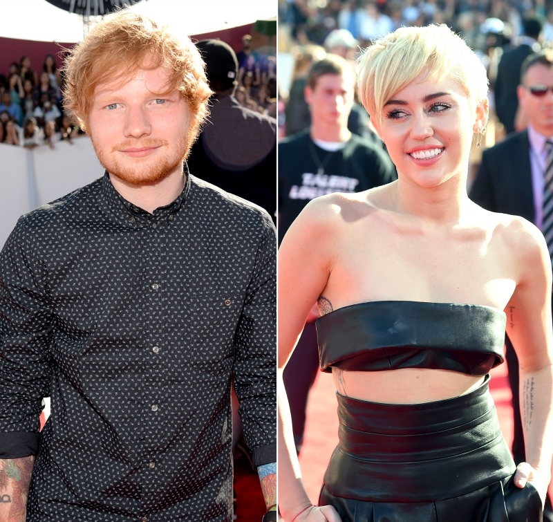 Ed Sheeran bocsánatot kért Miley Cyrustól