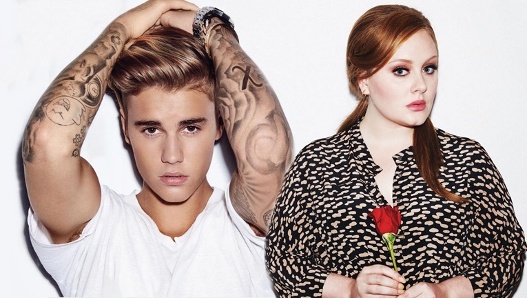 Fél évszázados rekordot döntött meg Adele és Justin Bieber