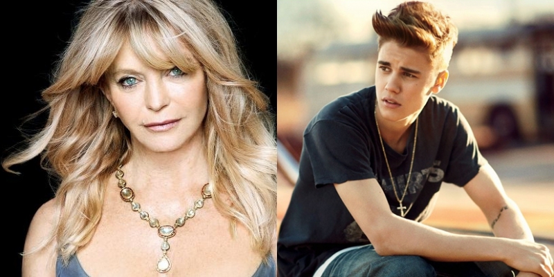 Goldie Hawn aggódik Justin Bieberért