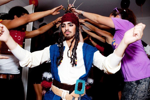 Joe Jonas mint Jack Sparrow