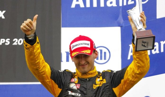 Kubica a hibák ellenére is 3. lett