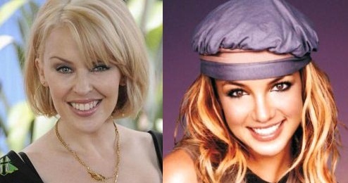 Kylie Minogue Britney Spears klipjében?