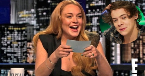Lindsay Lohan viccet csinált Harry Stylesból