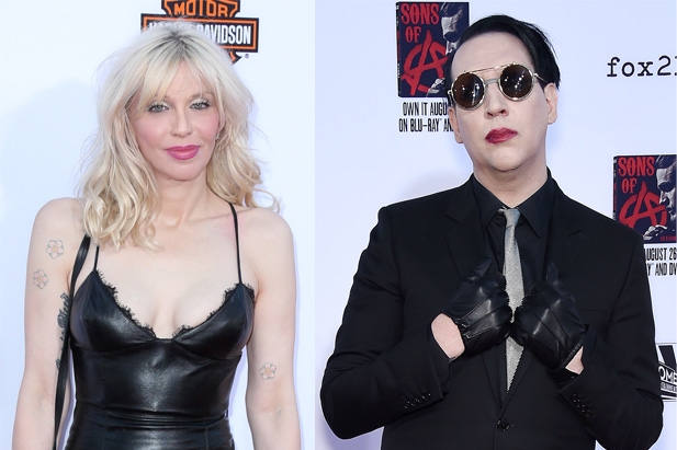 Marilyn Manson beszólt Courtney Love-nak