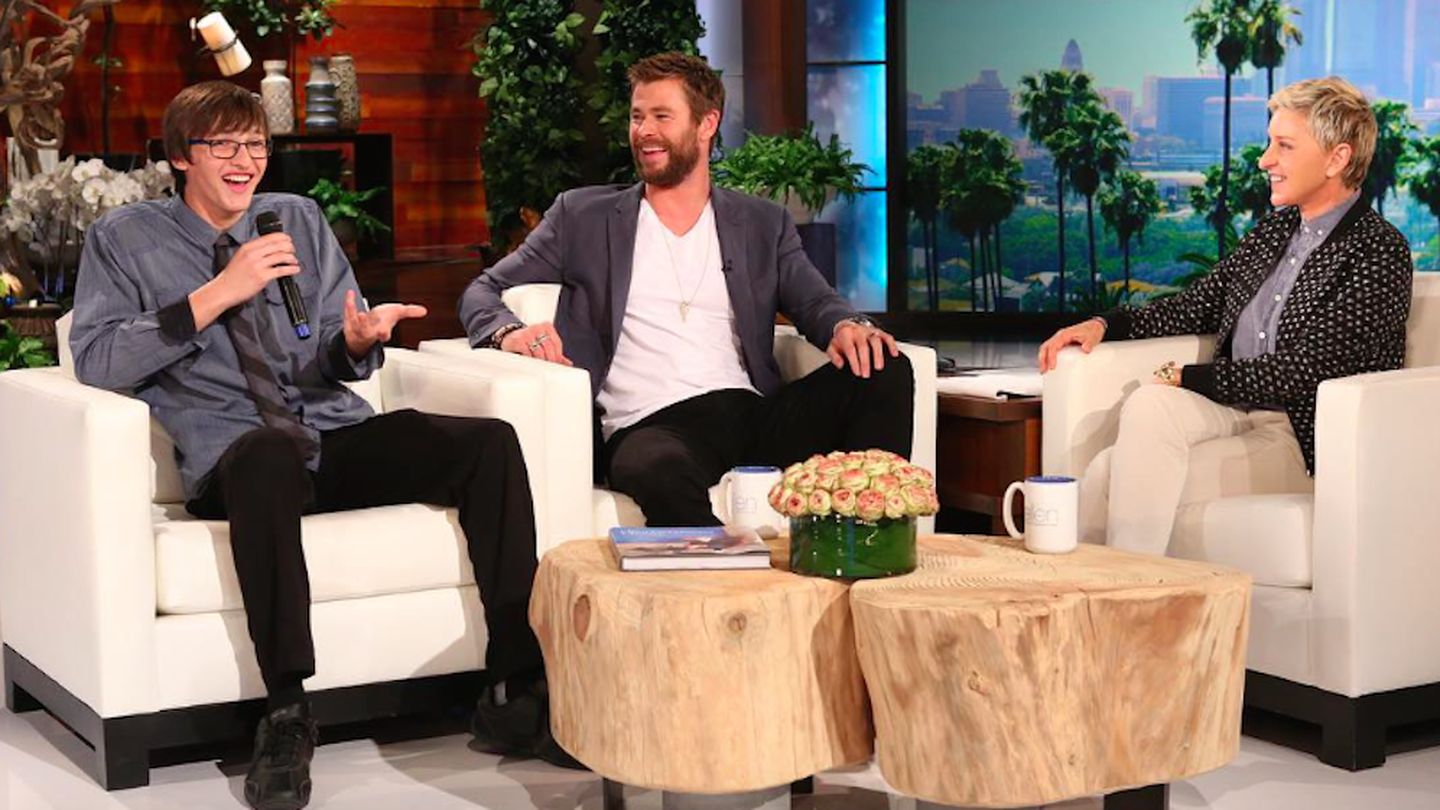 Megható: Így mondott köszönetet Chris Hemsworth az elhagyott pénztárcáját visszajuttató tininek