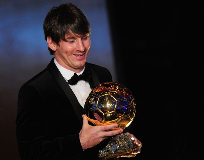 Messi 2010-ben is aranylabdás