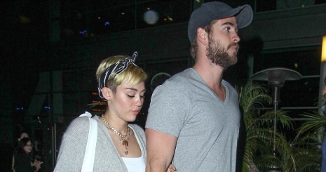 Miley Cyrus és Liam Hemsworth elválaszthatatlanok