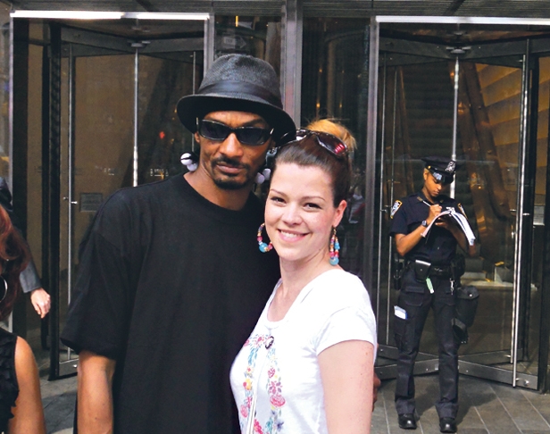 Muri Enikő Snoop Doggal találkozott