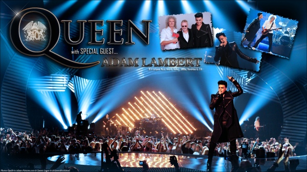 A Queen, Adam Lambert és Elton John egy színpadon