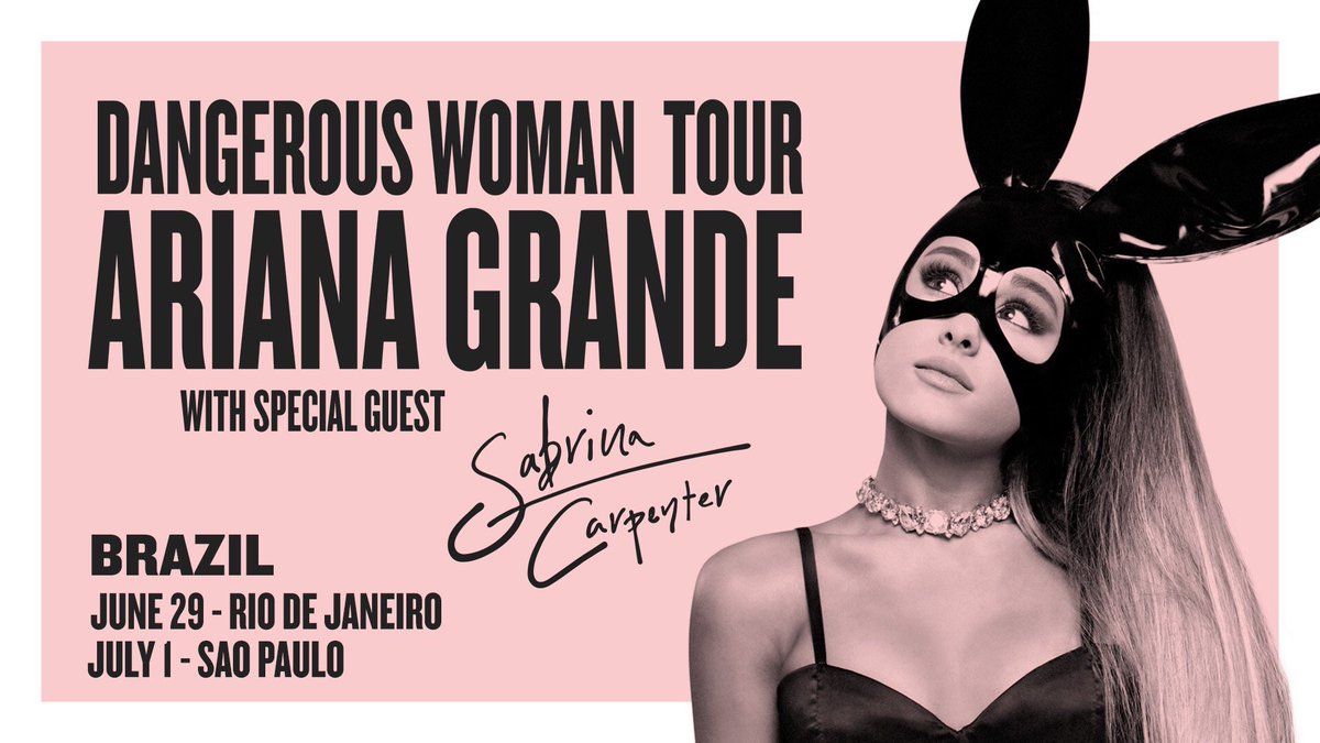 Sabrina Carpenter Ariana Grandéval megy turnézni Brazíliába