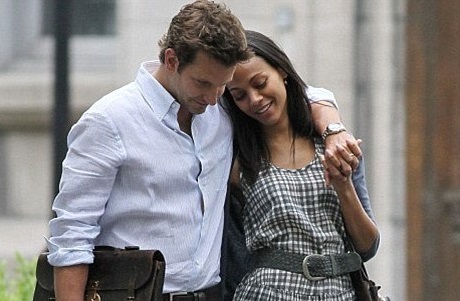 Szakított Bradley Cooper és Zoe Saldana