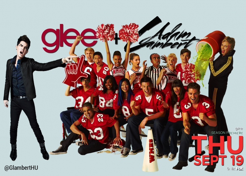 Szerepet kapott Adam Lambert a Glee-ben