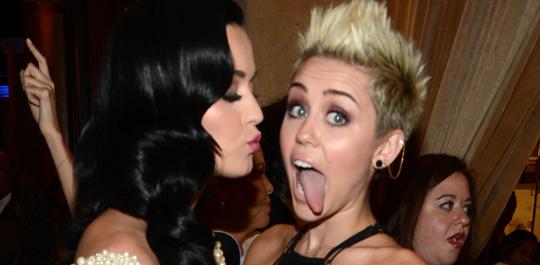 Miley Cyrus visszavágott Katy Perrynek
