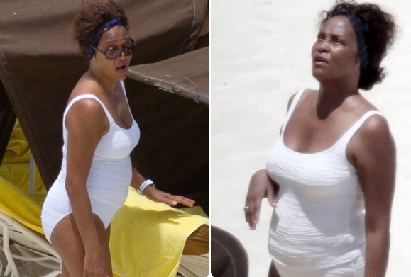 Whitney Houston rettenetesen elhízott
