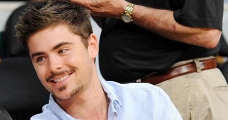 Zac Efron Lakers-balesete 